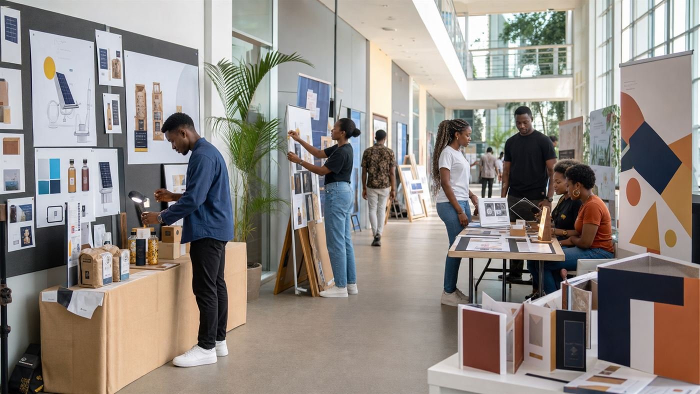 Exhibition and public design work.